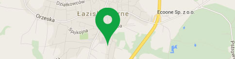 Mapa dojazdu - Łaziska Górne, ul. Okrężna 7
